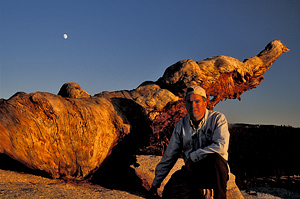 Tibor at Sentinel Dome, Yosemite NP